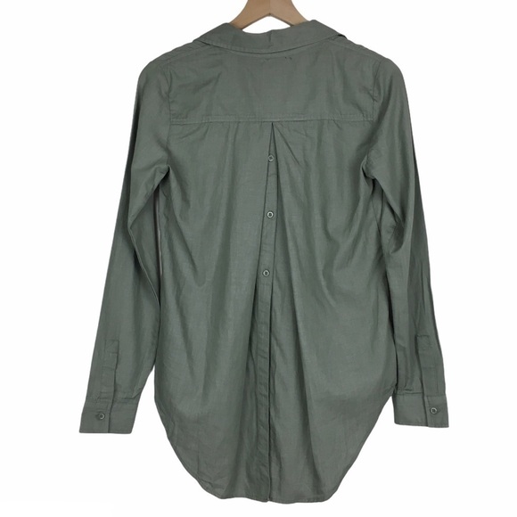 COPPER KEY Shirt Button Up Long Sleeve Embroidered Hi Lo Southwestern Size Small - Picture 3 of 11